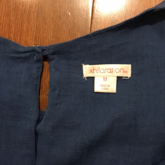 Xhilaration 100% Cotton Romper - Picture 3 of 8